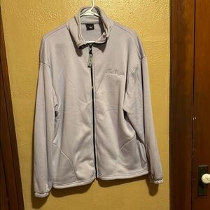 Lavender Zip-Up Fleece Jacket